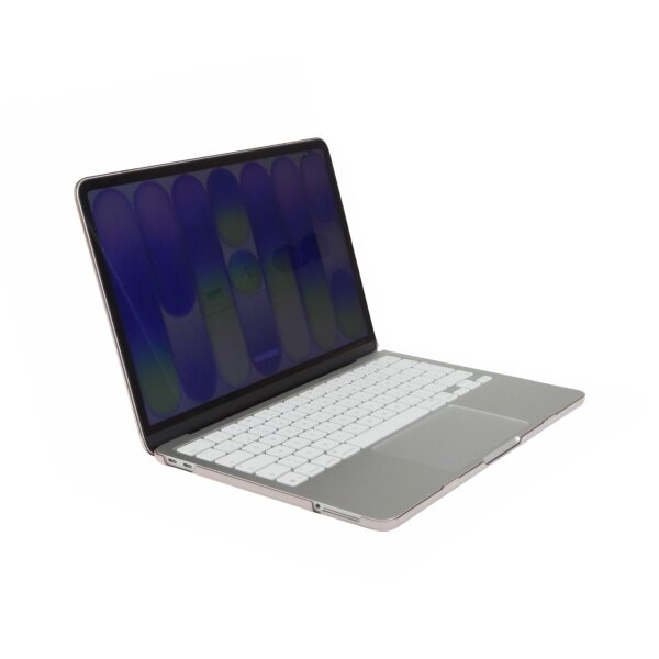 @cover Clear, für MacBook Neo, rosa