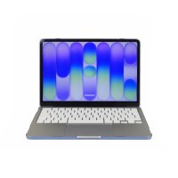 @cover Clear, für MacBook Neo, blau